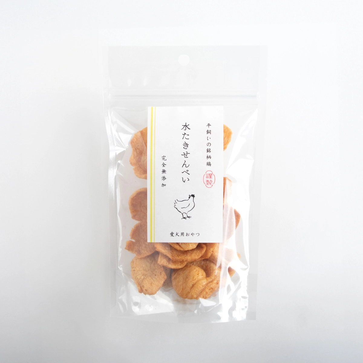 犬用おやつ 華味鳥 水たきせんべいの画像