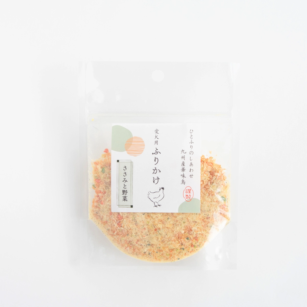 犬用おやつ 華味鳥 ささみと野菜ふりかけの画像