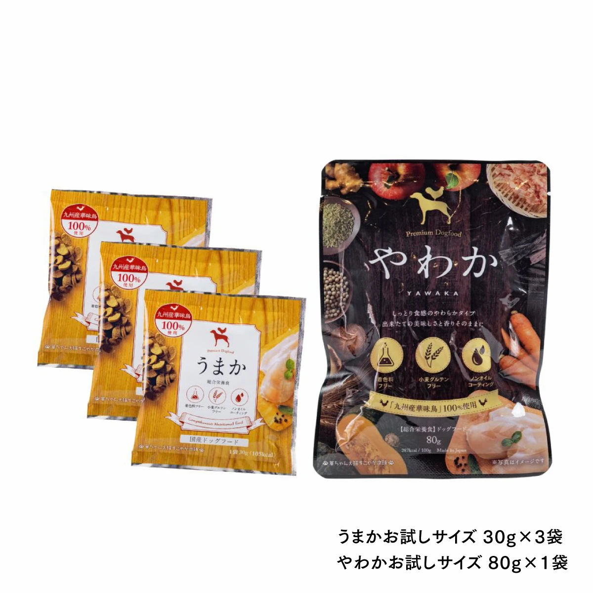 ドッグフード お試しフードセットの画像